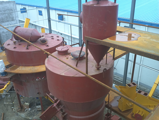 大豆油浸出車間安裝現場